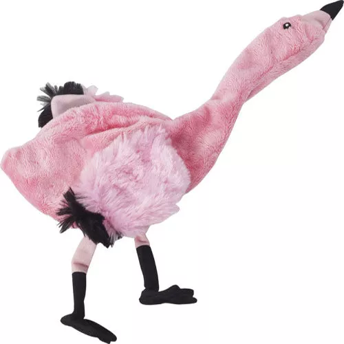 Skinneeez, Skinneeez Exotic Series Dog Toy Flamingo, Pink, 1 Each/Regular