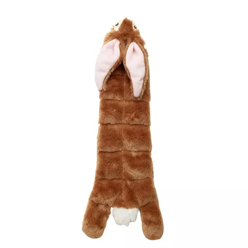Skinneeez, Skinneeez Multi-Squeaker Dog Toy Rabbit, Assorted, 1 Each/20 in