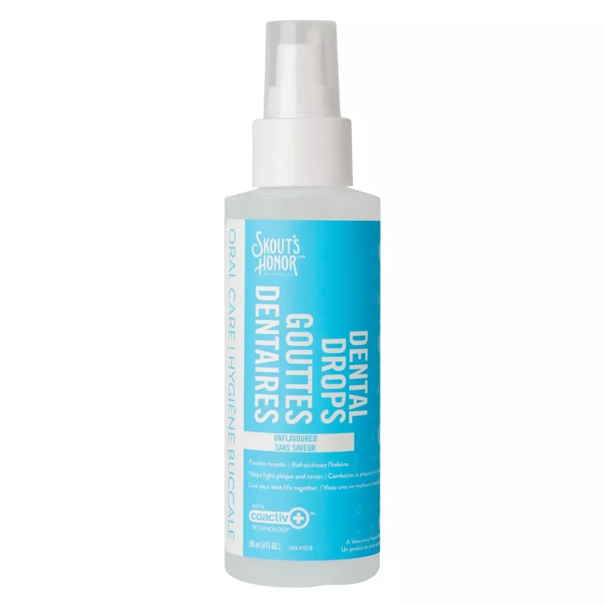 Skout's Honor Oral Care Advanced Formula Dental Drops for Pets