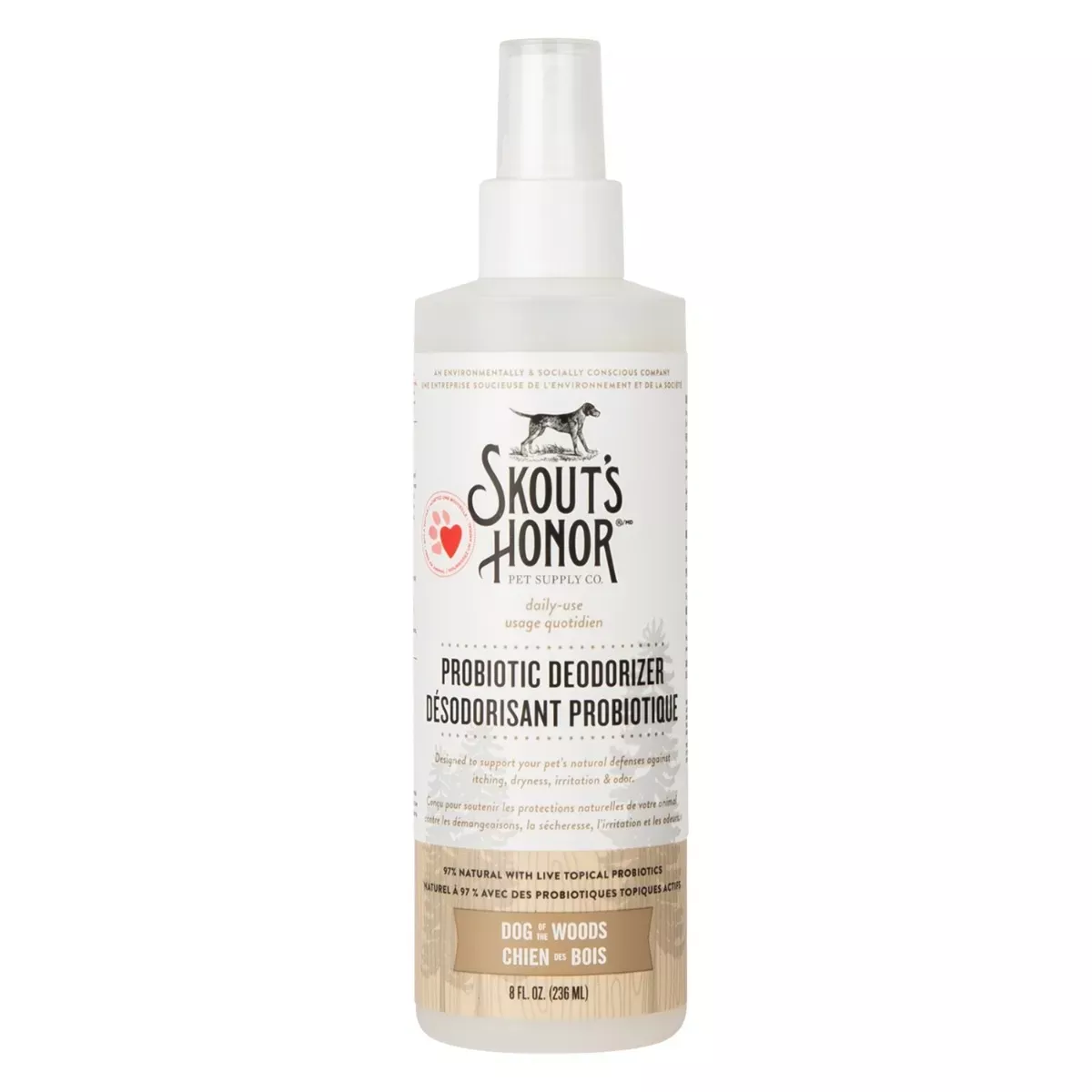 Skout's Honor Probiotic Deodorizer for Pets - Dog of the Woods