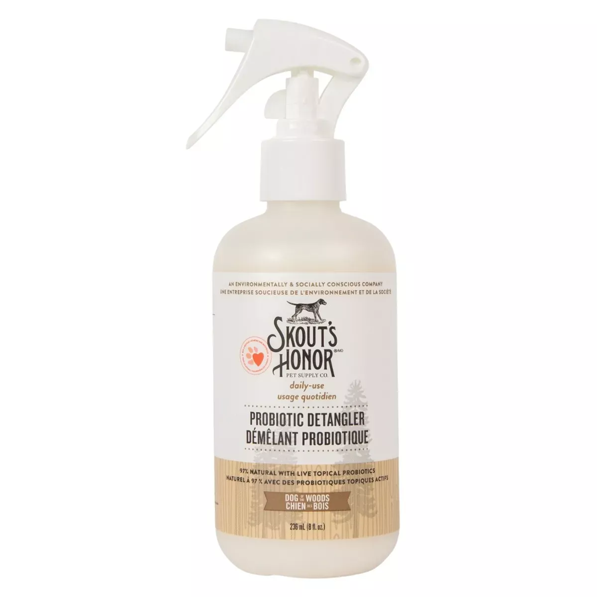 Skout's Honor Probiotic Detangler for Pets - Dog of the Woods
