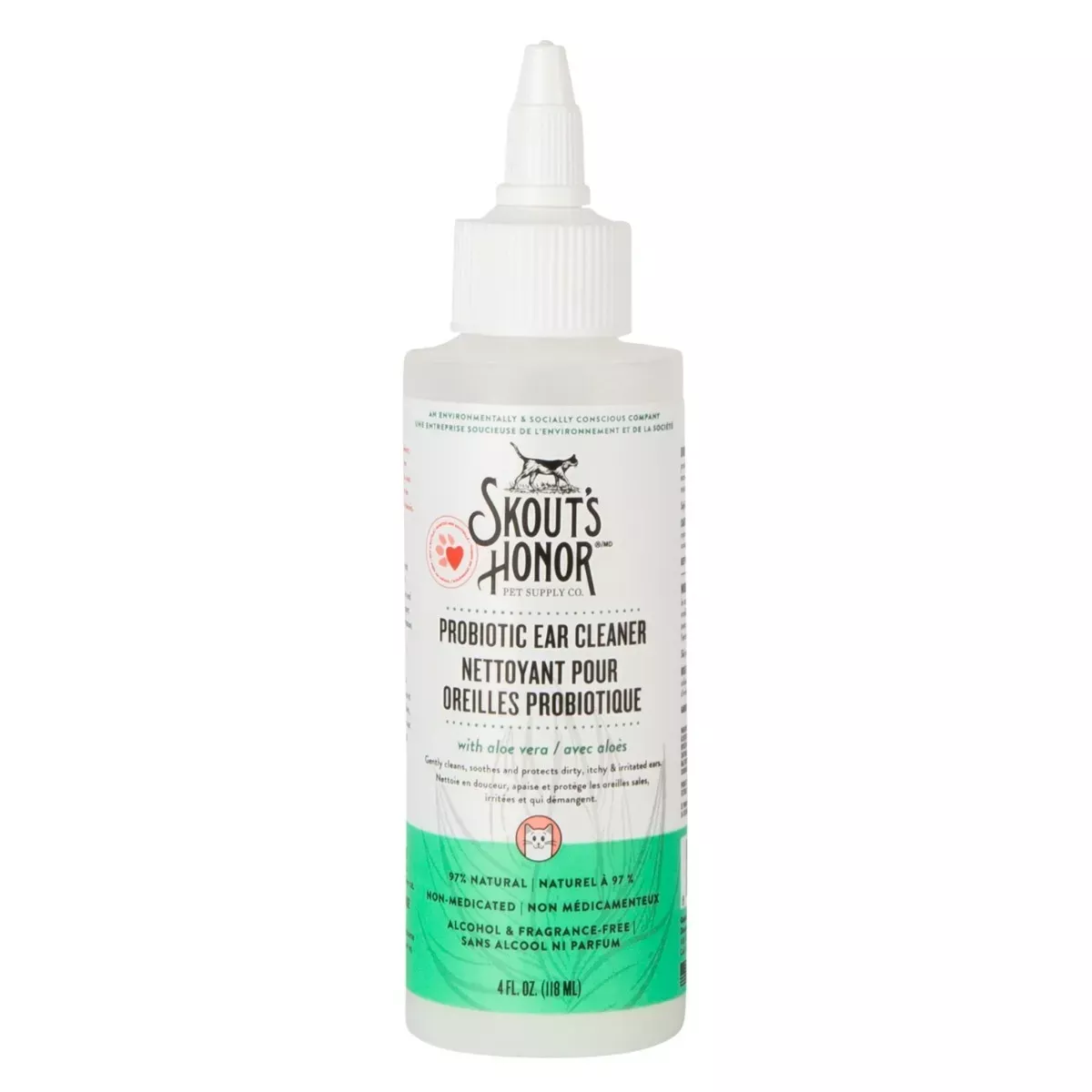 Skout's Honor Probiotic Ear Cleaner for Cats