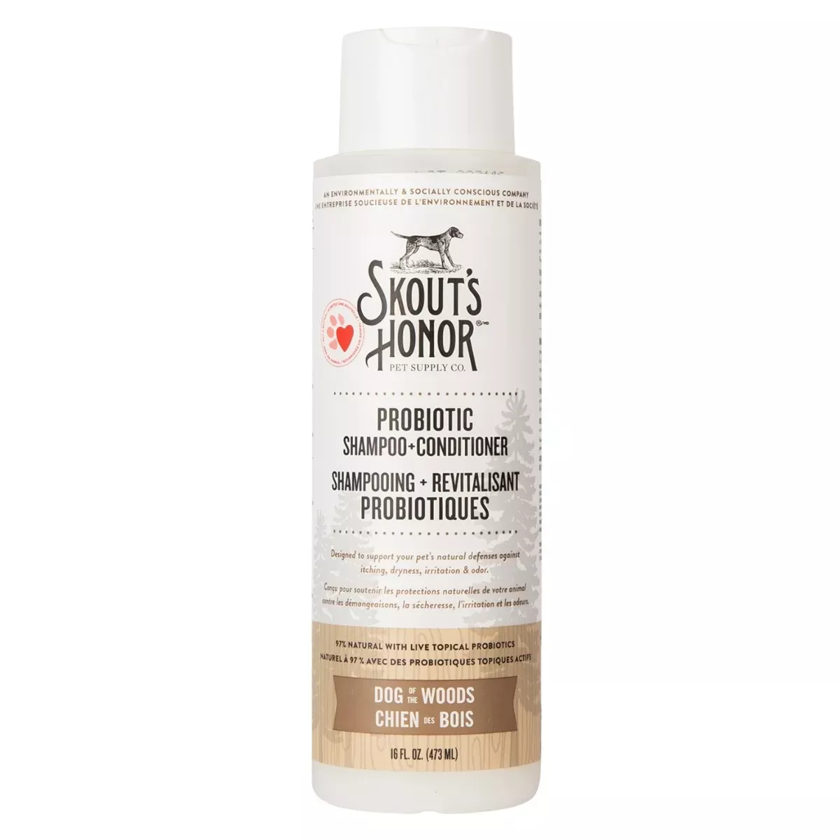 Skout's Honor Probiotic Shampoo & Conditioner for Pets - Dog of The Woods