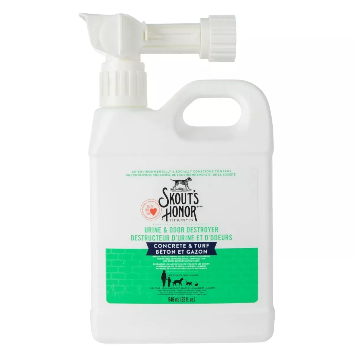 Skout's Honor Urine & Odor Destroyer - Concrete & Turf