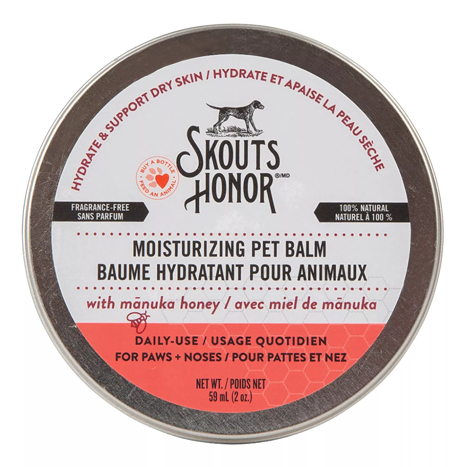 Skouts Honor, Probiotic Paw & Nose Balm - 59 ml