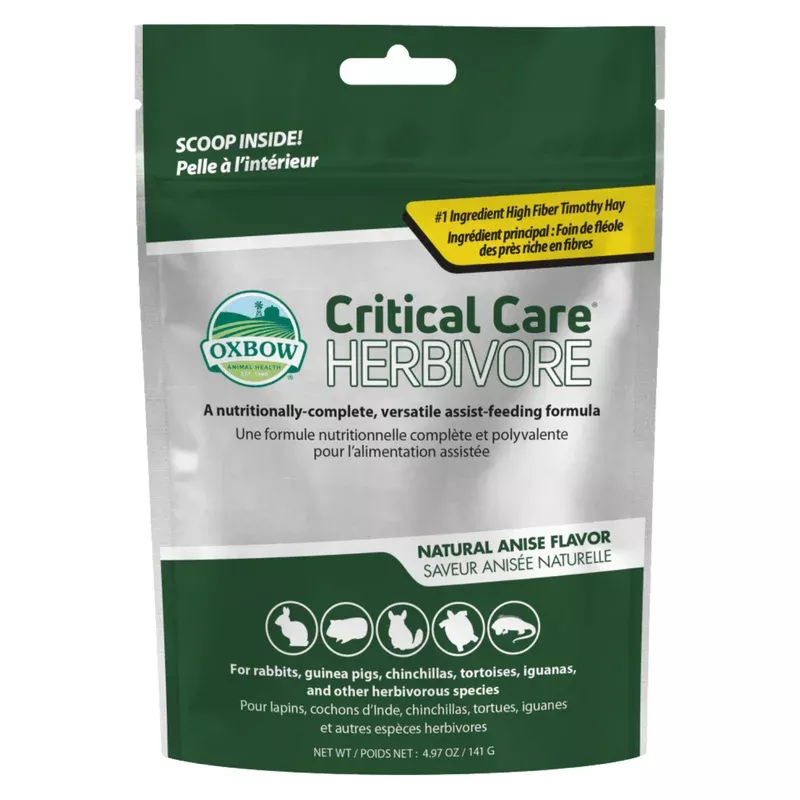 Small Animal Supplement – Critical Care HERBIVORE – Nutritional Anise Flavor