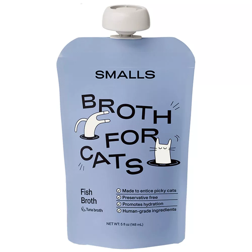 Smalls Fish Bone Broth for Cats - Tuna Recipe 5oz