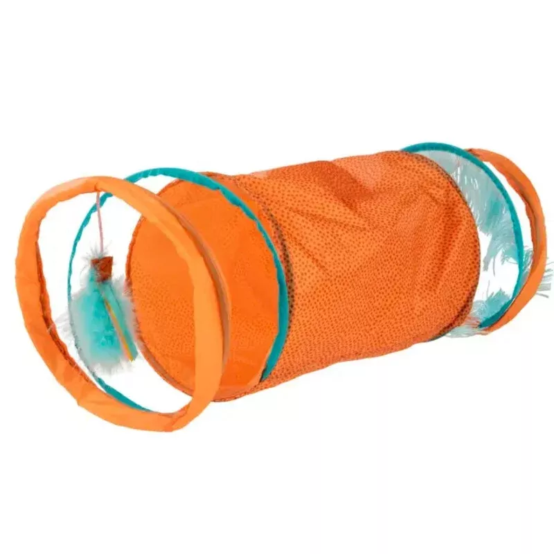 SmartyKat Instincts Teaser Tunnel Activity Tunnel Cat Toy Medium