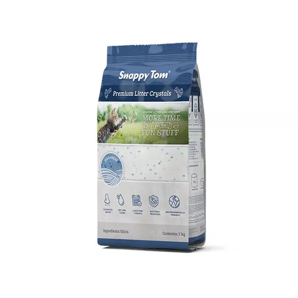 Snappy Tom Crystal Cat Litter - Unscented