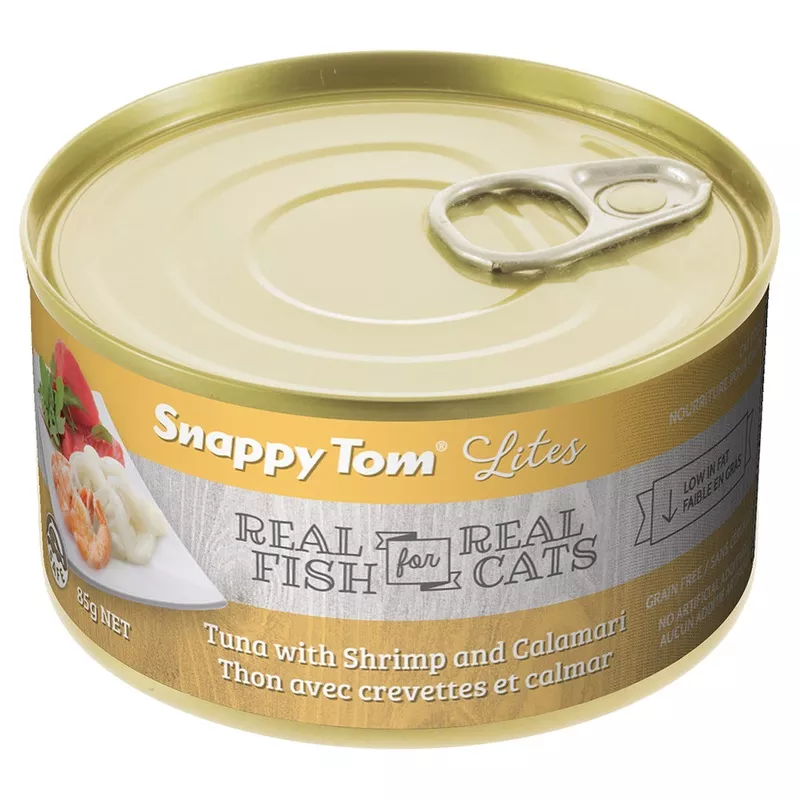 Snappy Tom Tuna with Shrimp & Calamari 24/85GM | Cat