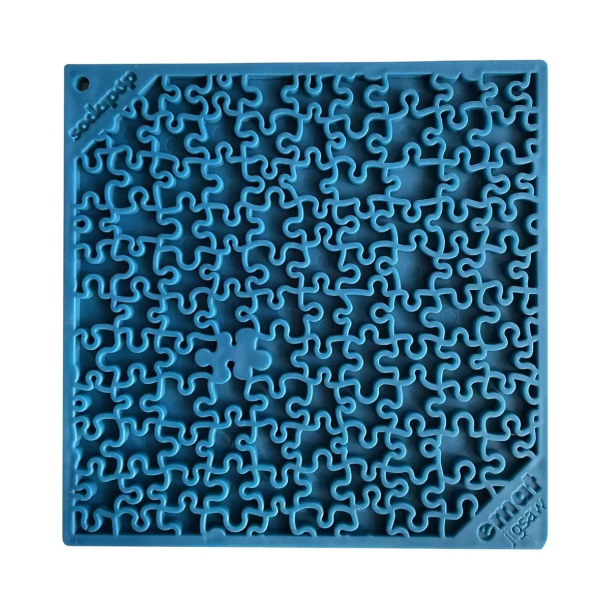 SodaPup eMat Enrichment Lick Mat for Pets - Jigsaw Design