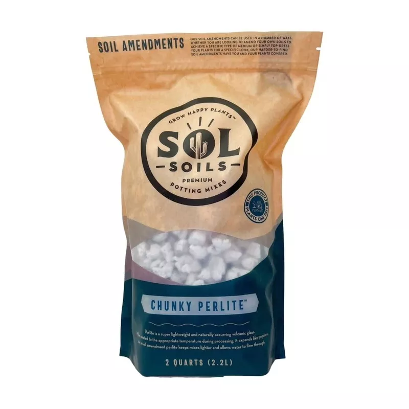 Sol Soils Chunky Perlite Amendments 2 QT