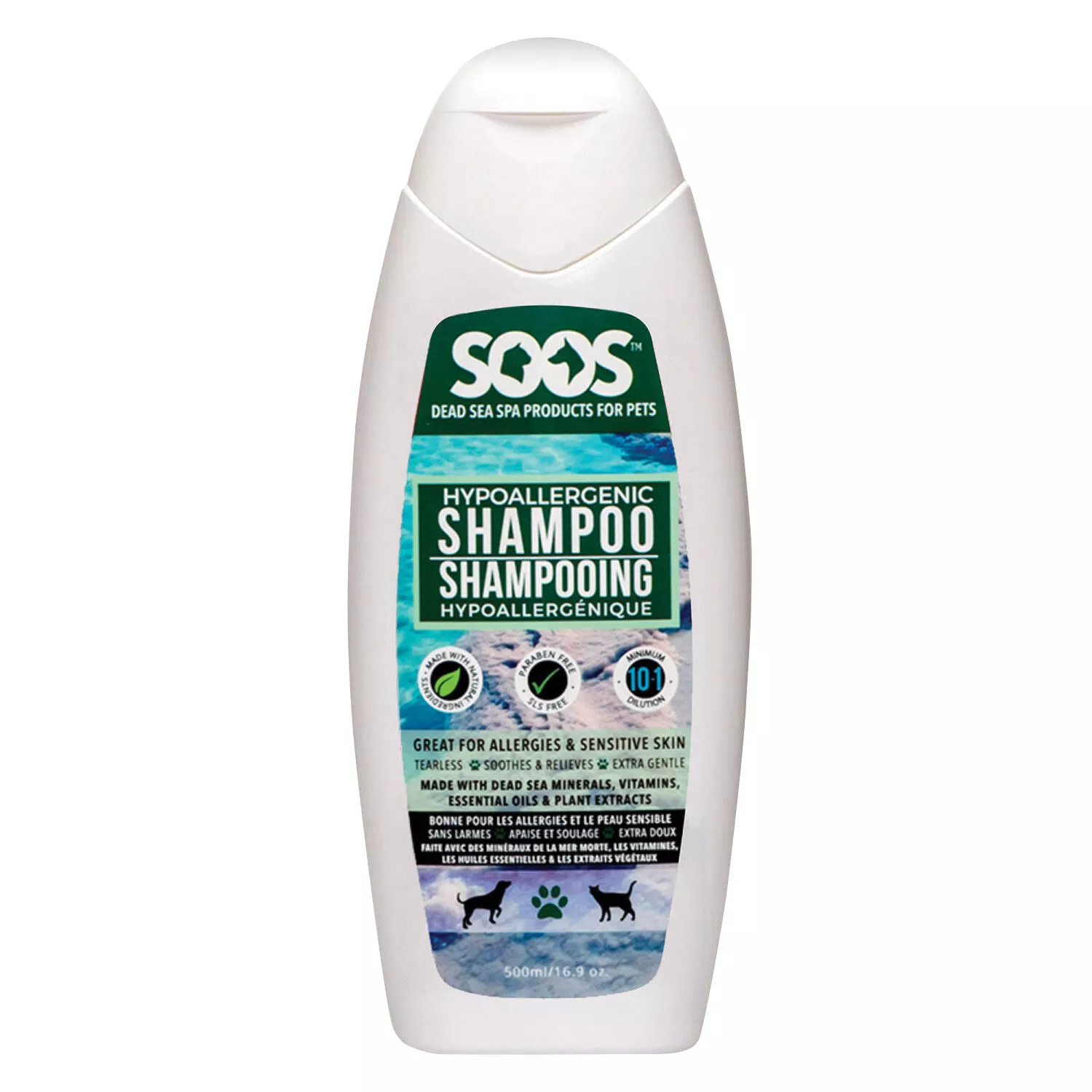 Soos Pets, Hypoallergenic Pet Shampoo - 500ML