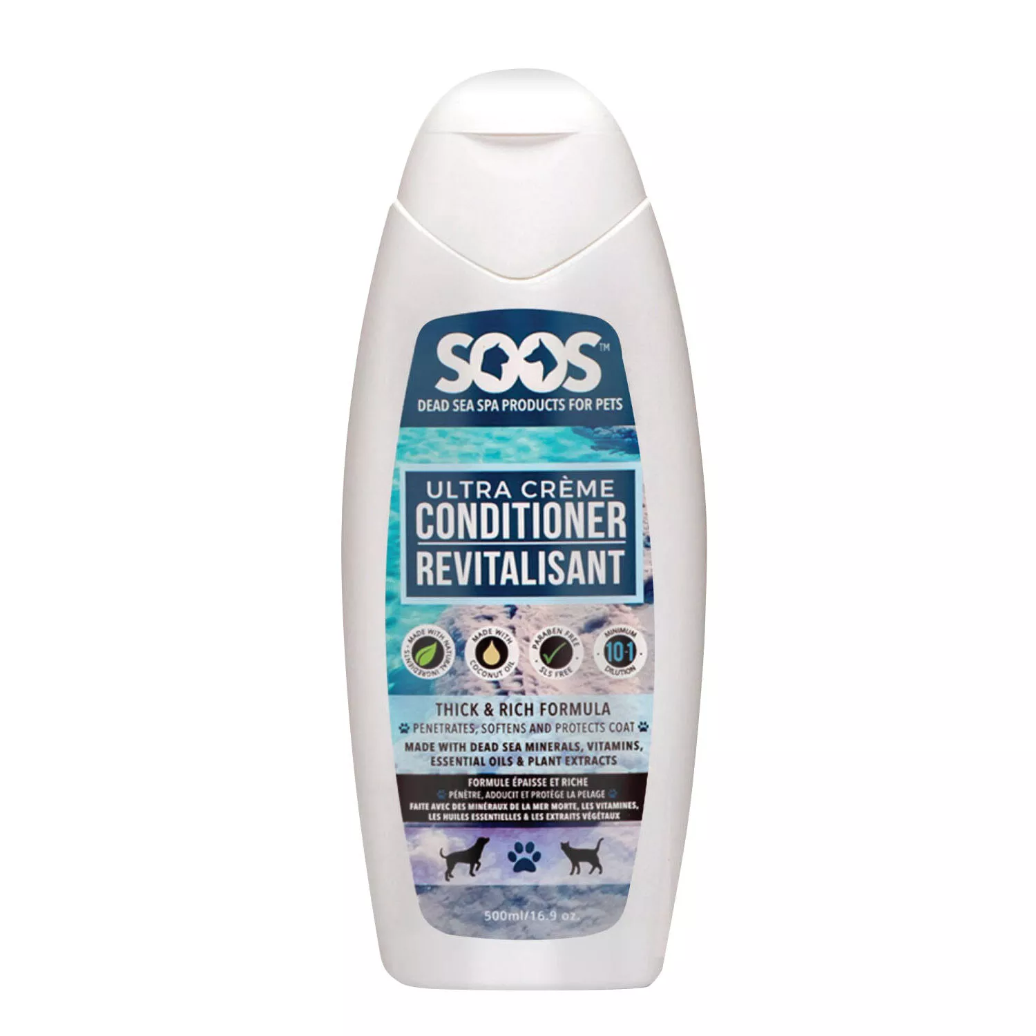 Soos Pets, Ultra Crème Pet Conditioner- 500ML