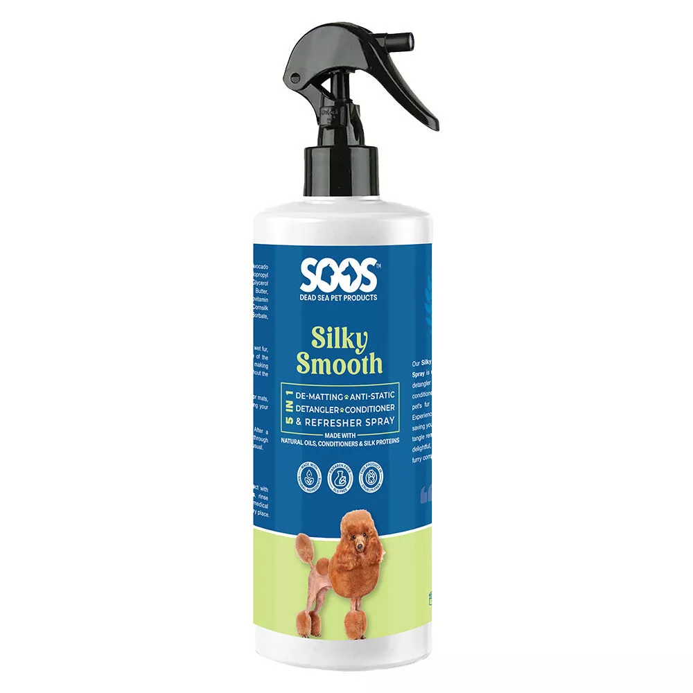Soos, Silky Smooth 5-in-1 Leave-in Conditioning Spray