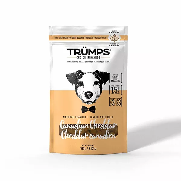 Spark Pet Products TRÜMPS Choice Rewards Dog Treats – Canadian Cheddar
