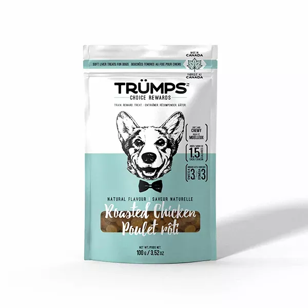 Spark Pet Products TRÜMPS Choice Rewards Dog Treats – Natural Roasted Chicken