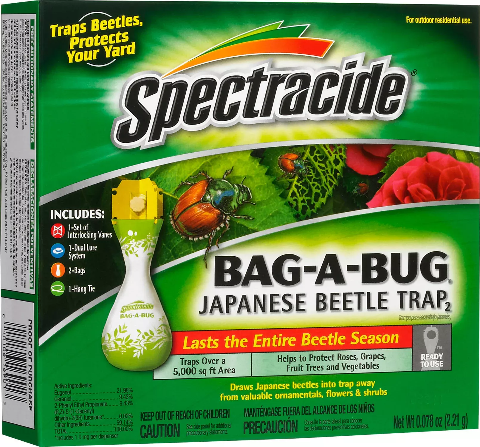 Spectracide Bag-A-Bug Japanese Beetle Trap
