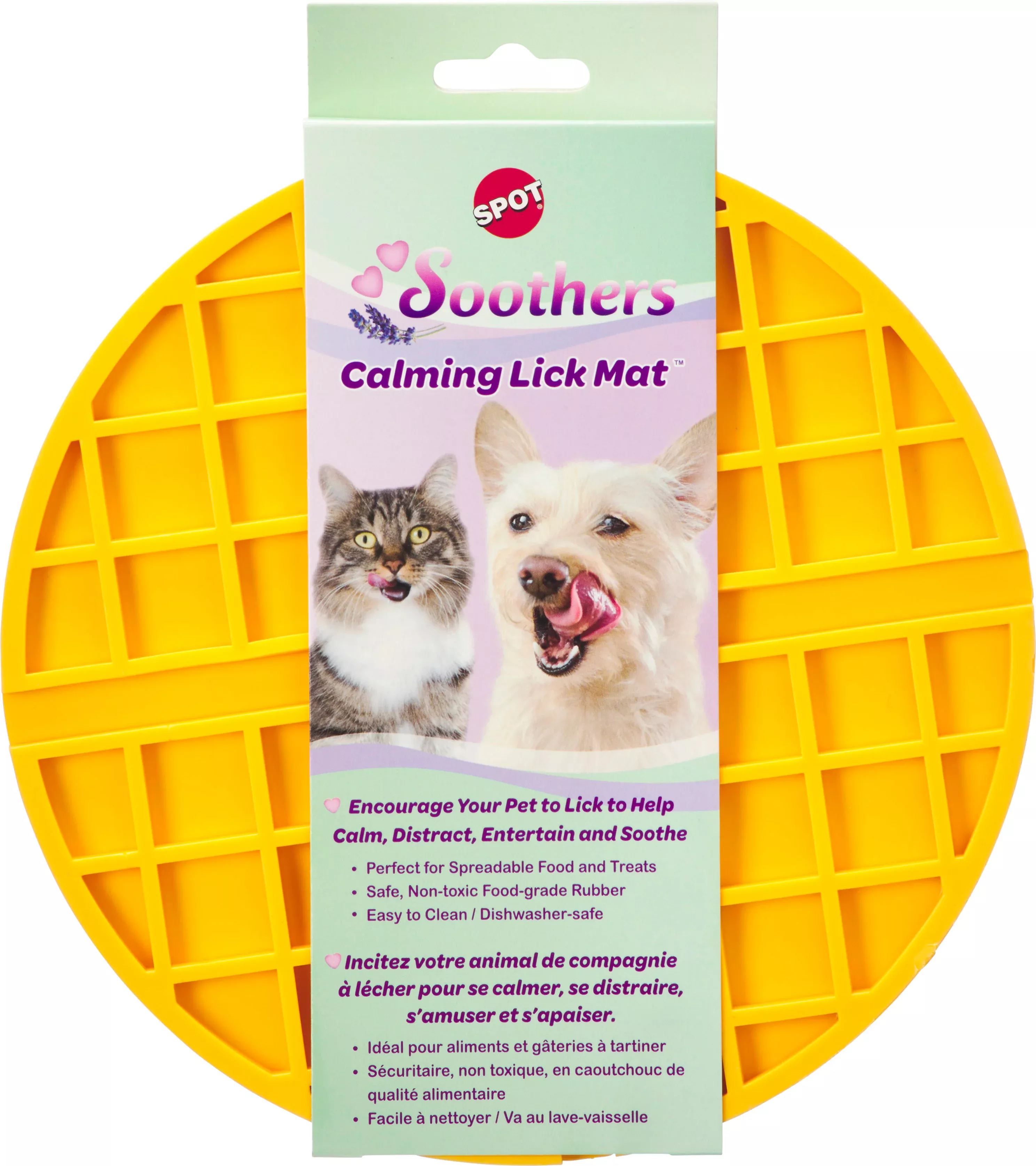 Spot Lick Mat Belgian Waffle