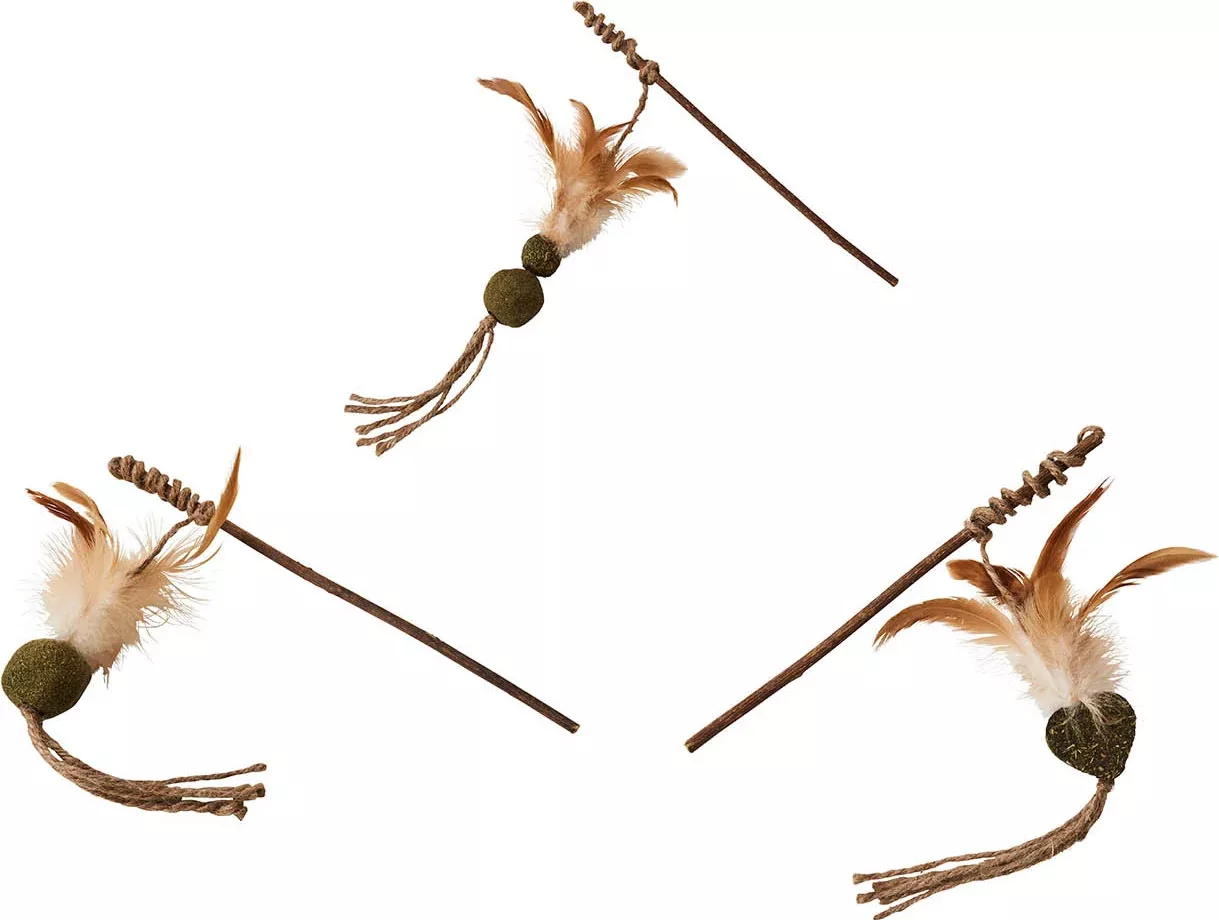 Spot Naturals Silver Vine Cat Teaser Wand