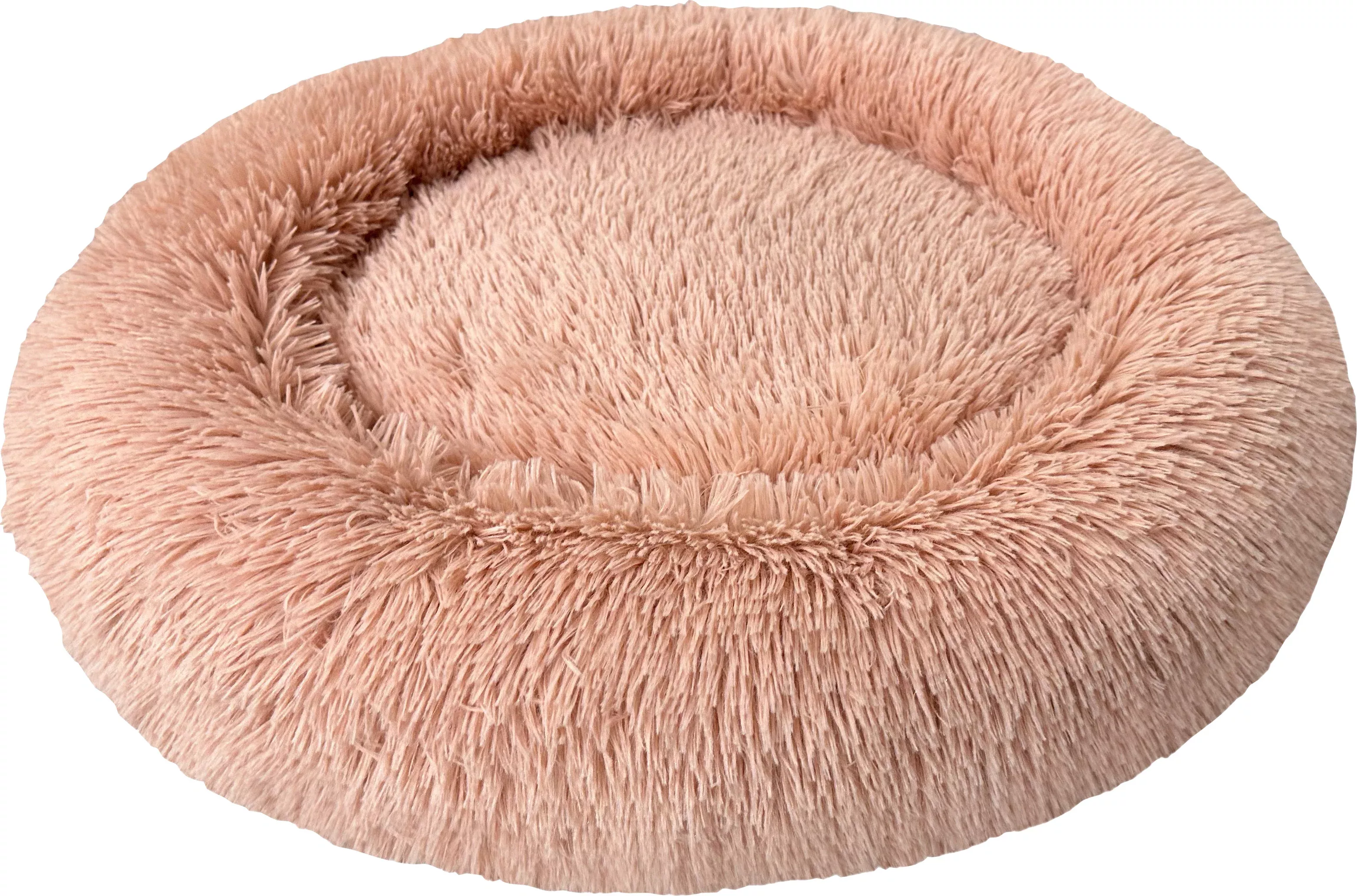 Spot Sleep Zone Round Faux Fur Bed