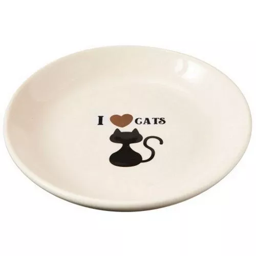 Spot, Spot I Love Cats Saucer, 1 Each/5 in