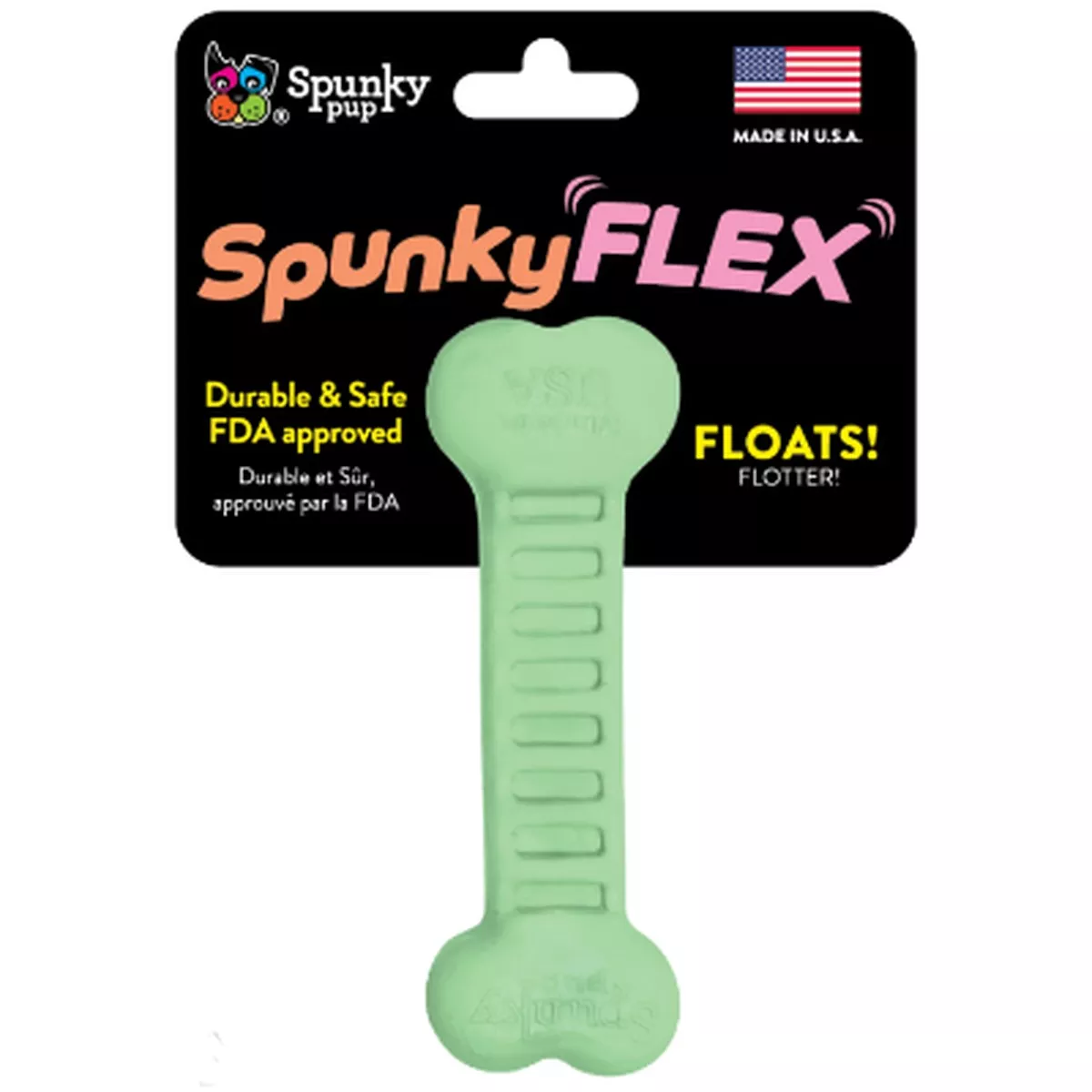 Spunky Pup SpunkyFlex Bone Dog Toy