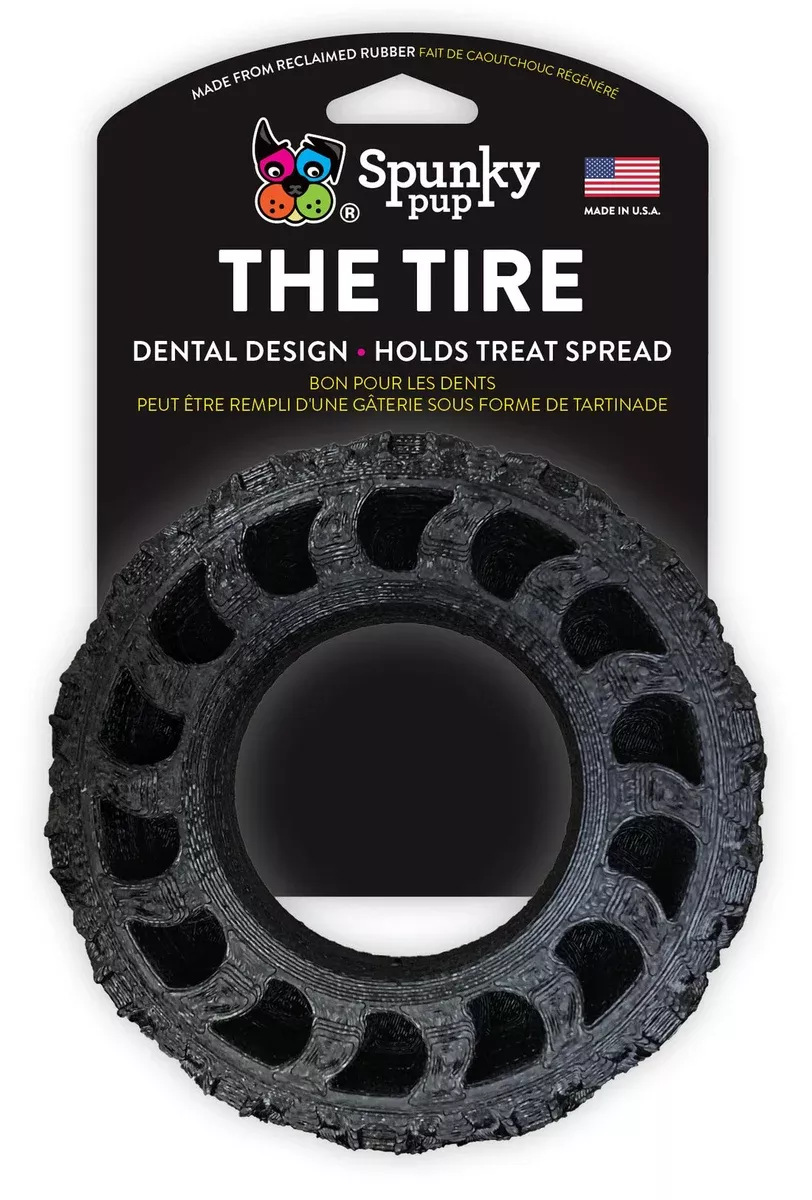 Spunky Pup The Tire Dog Toy - USA Made