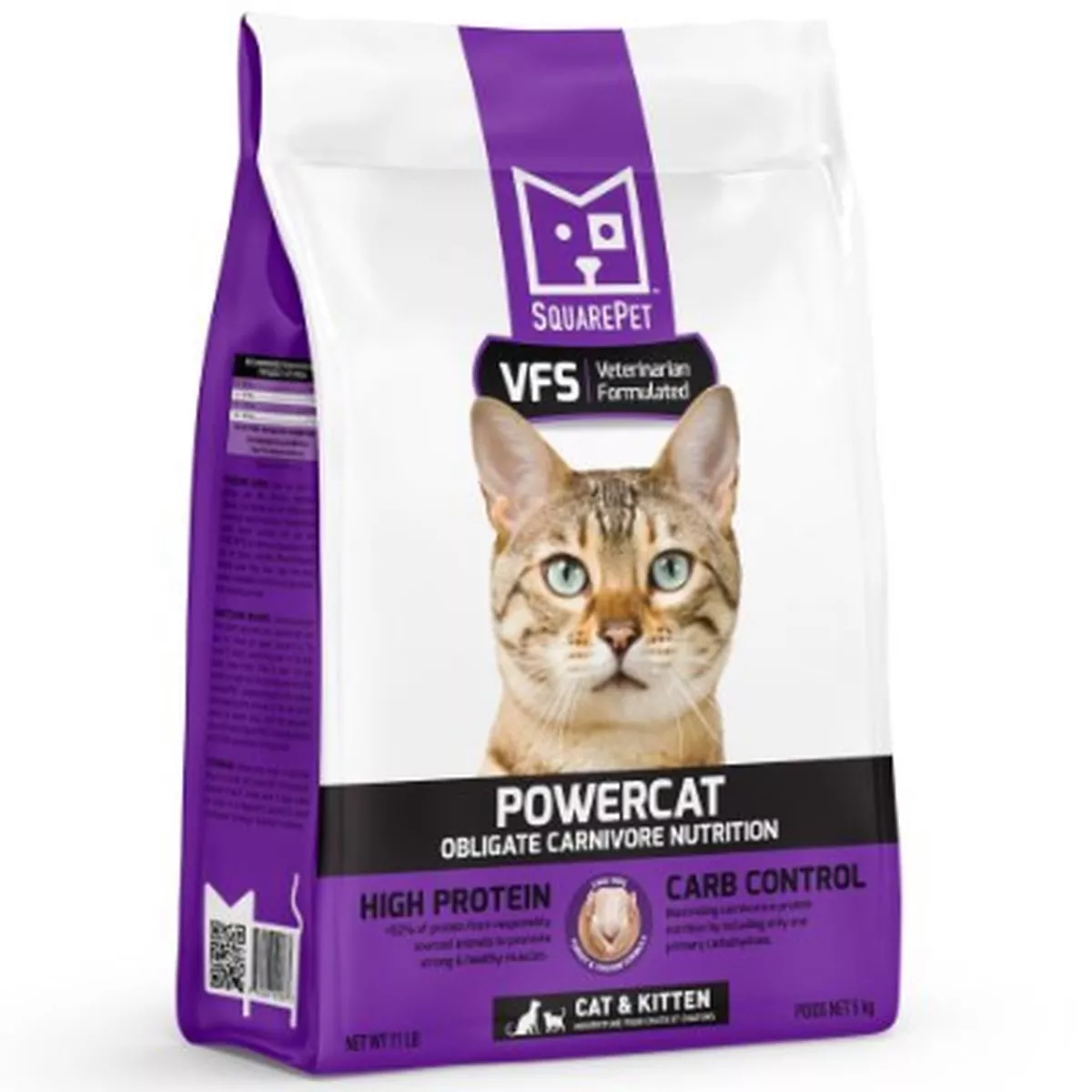 SquarePet VFS PowerCat Turkey & Chicken Cat Food