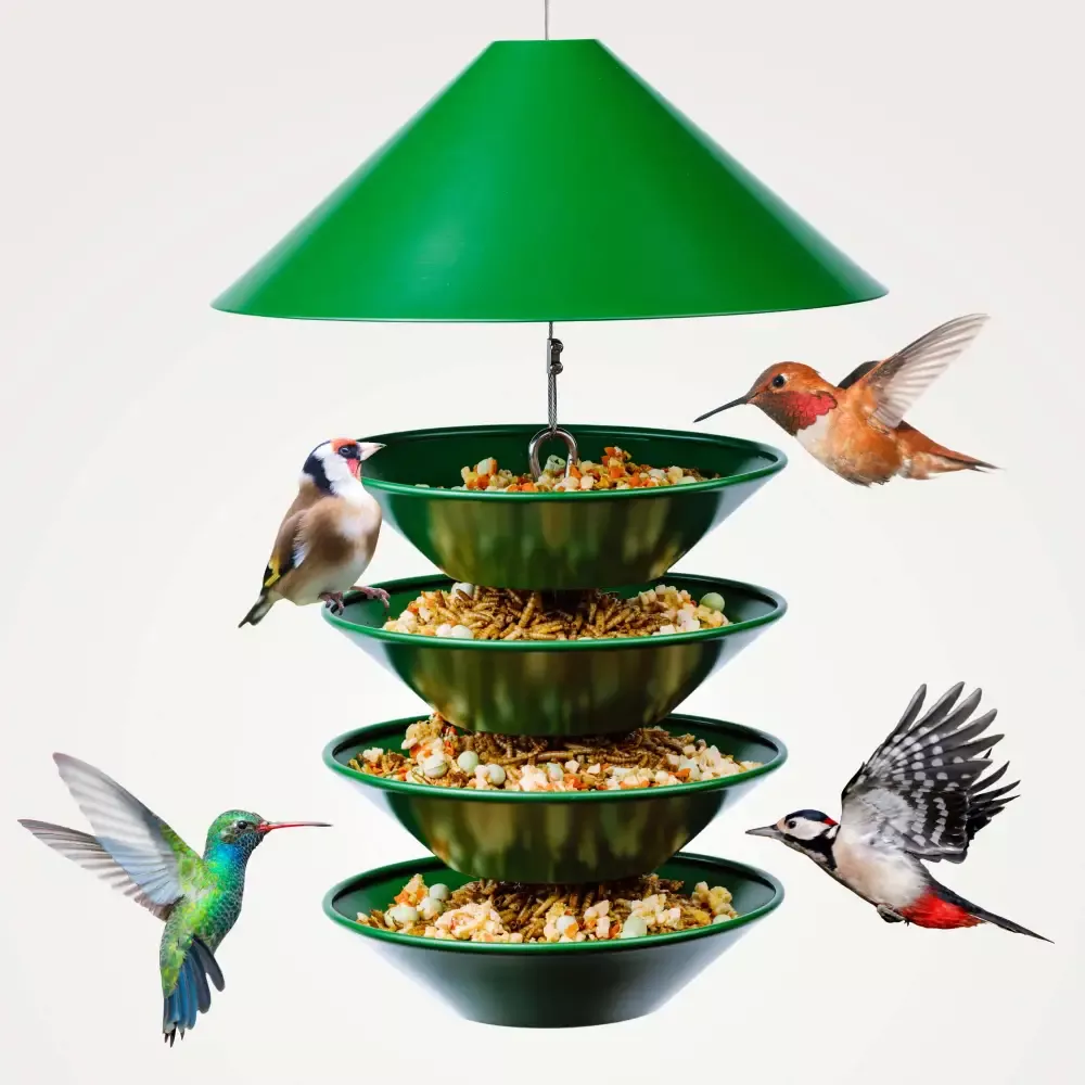 Squirrel-Proof Metal Bird Feeder (Hanging)
