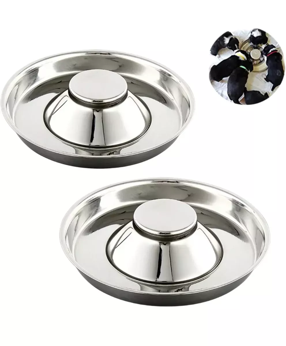Stainless steel Weaning puppy food bowls