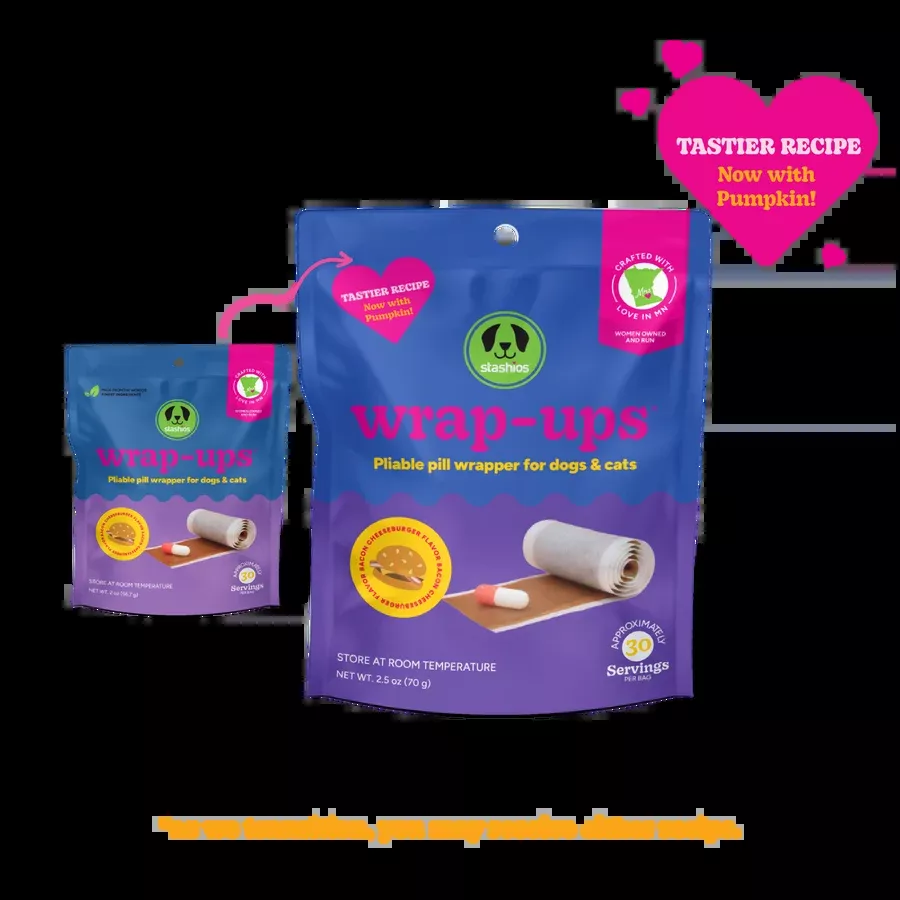 Stashios Wrap-Ups Pill Wrapper - Bacon Cheeseburger