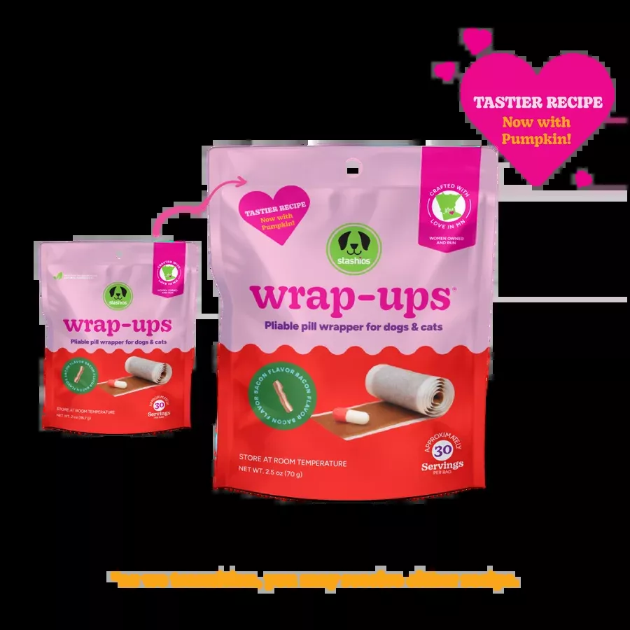 Stashios Wrap-Ups Pill Wrapper - Bacon