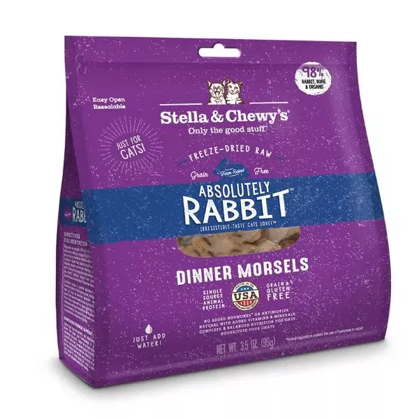 Stella & Chewy's Absolutely Rabbit Dinner Morsels for Cats