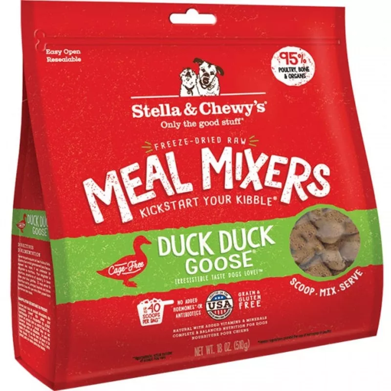 Stella & Chewy’s D FD 18oz Meal Mixers Duck Duck Goose