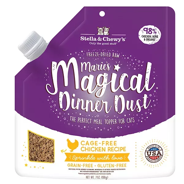 Stella & Chewy's Marie's Magical Dinner Dust - Cage-Free Chicken for Cats