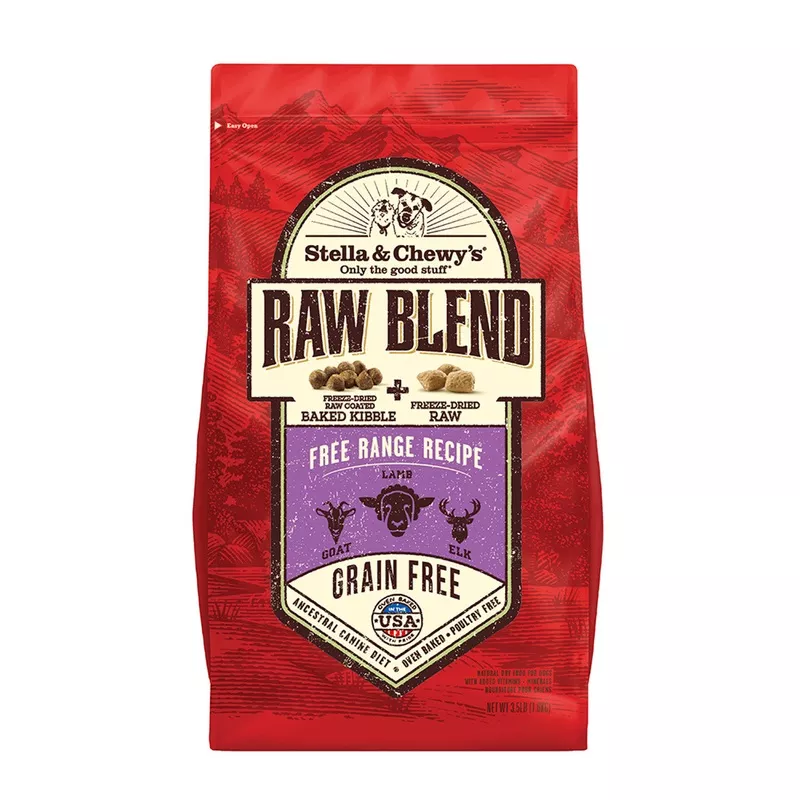 Stella & Chewy’s Raw Blend Free Range Recipe Dry Dog Food 3.5oz