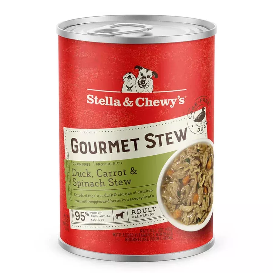 Stella & Chewys Duck, Carrot & Spinach Stew Can 12.5oz