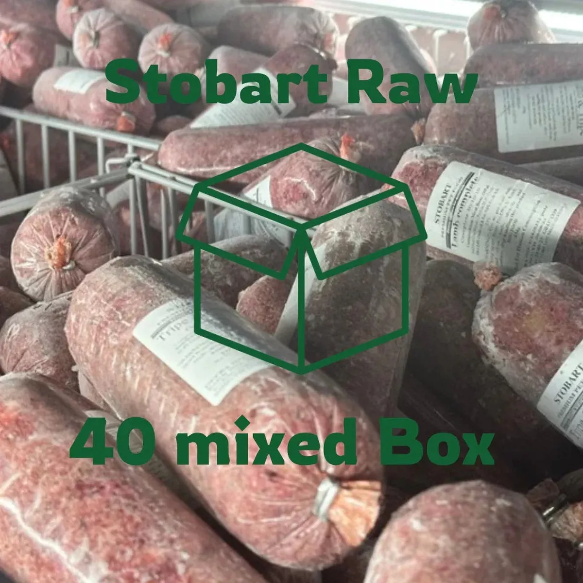 Stobart Raw Dog food - Box of 40 rolls