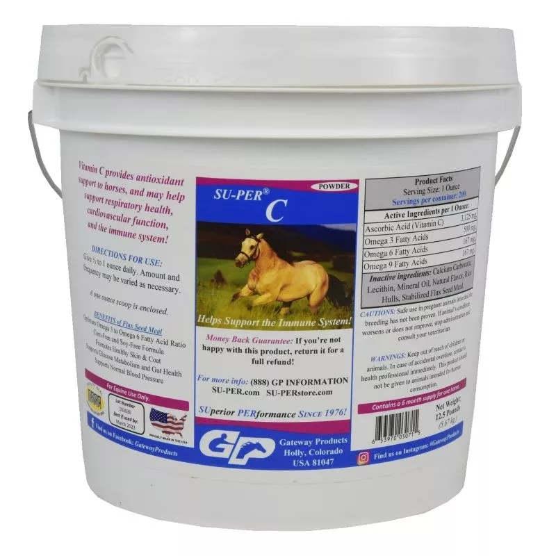 SU-PER C Powder Supplement 12.5 lb