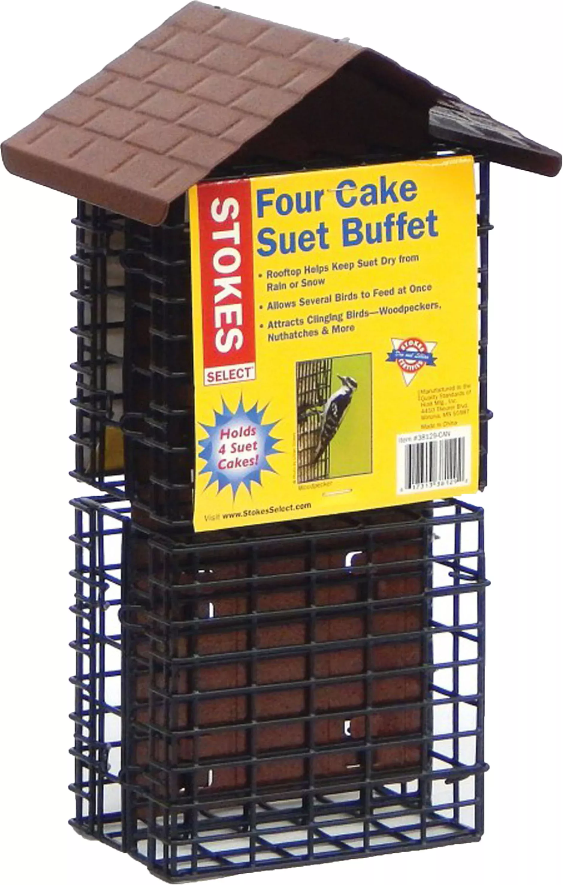Suet Buffet Feeder W/Weather Guard