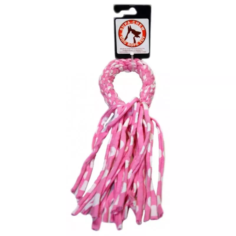 Supa-Chew Cotton Ring Rope Dog Toy