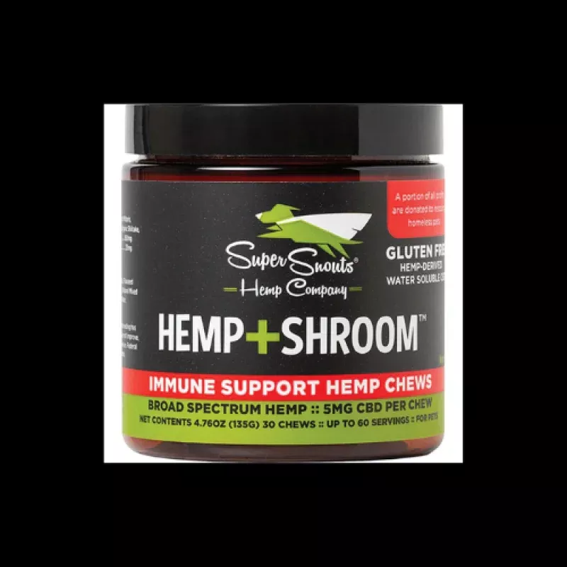 Super Snouts Immunity Support Shroom Supplement for Dogs & Cats