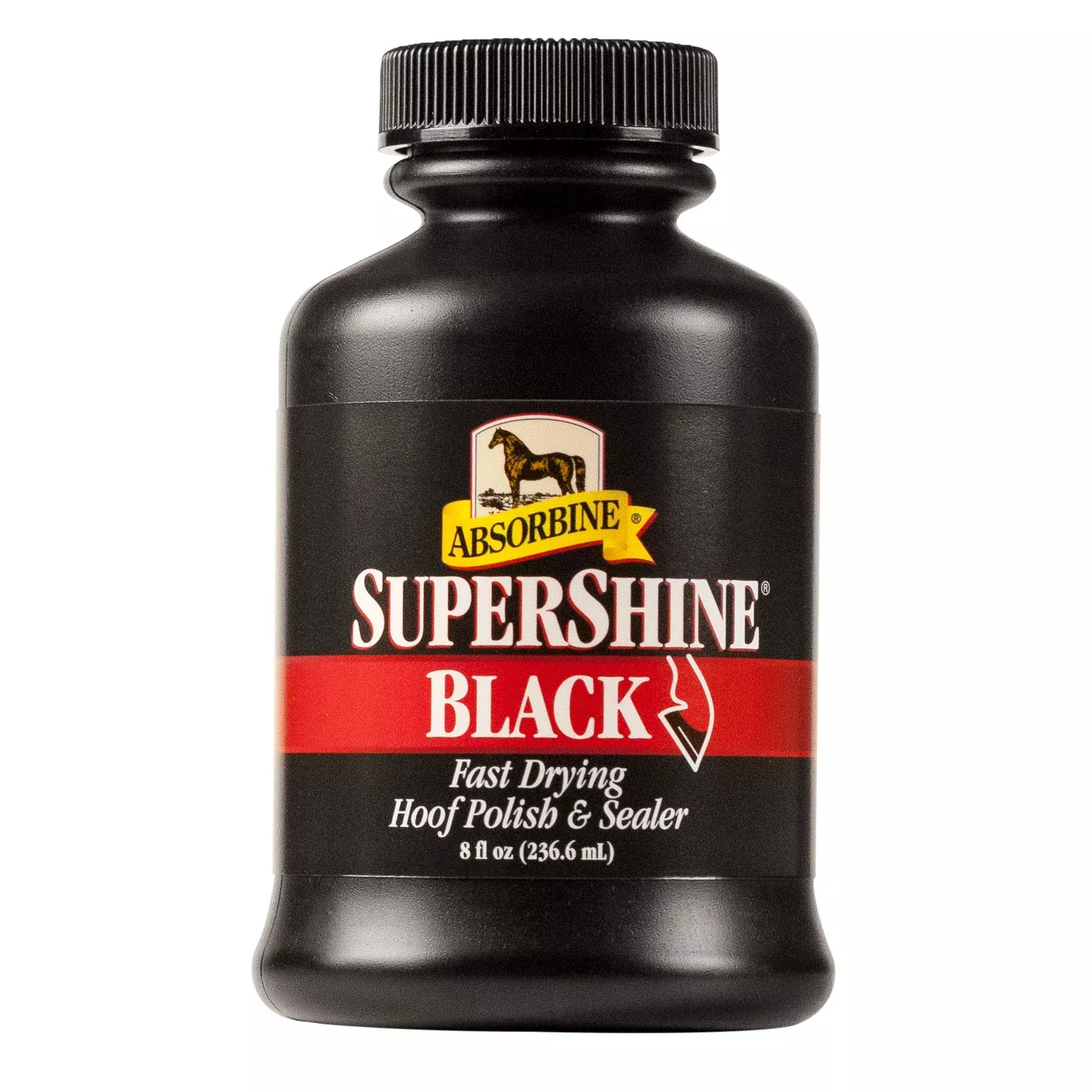Supershine Hoof Polish and Sealer Black 8 oz
