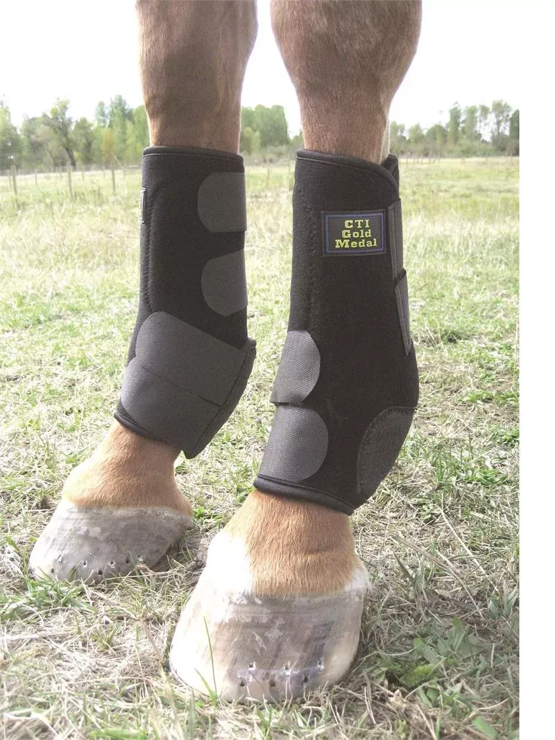SUPPORT BOOTS, GOLD MEDAL, SOLD IN PAIRS —- BLUE