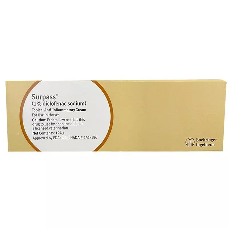 Surpass Topical Cream for Horses 124gm