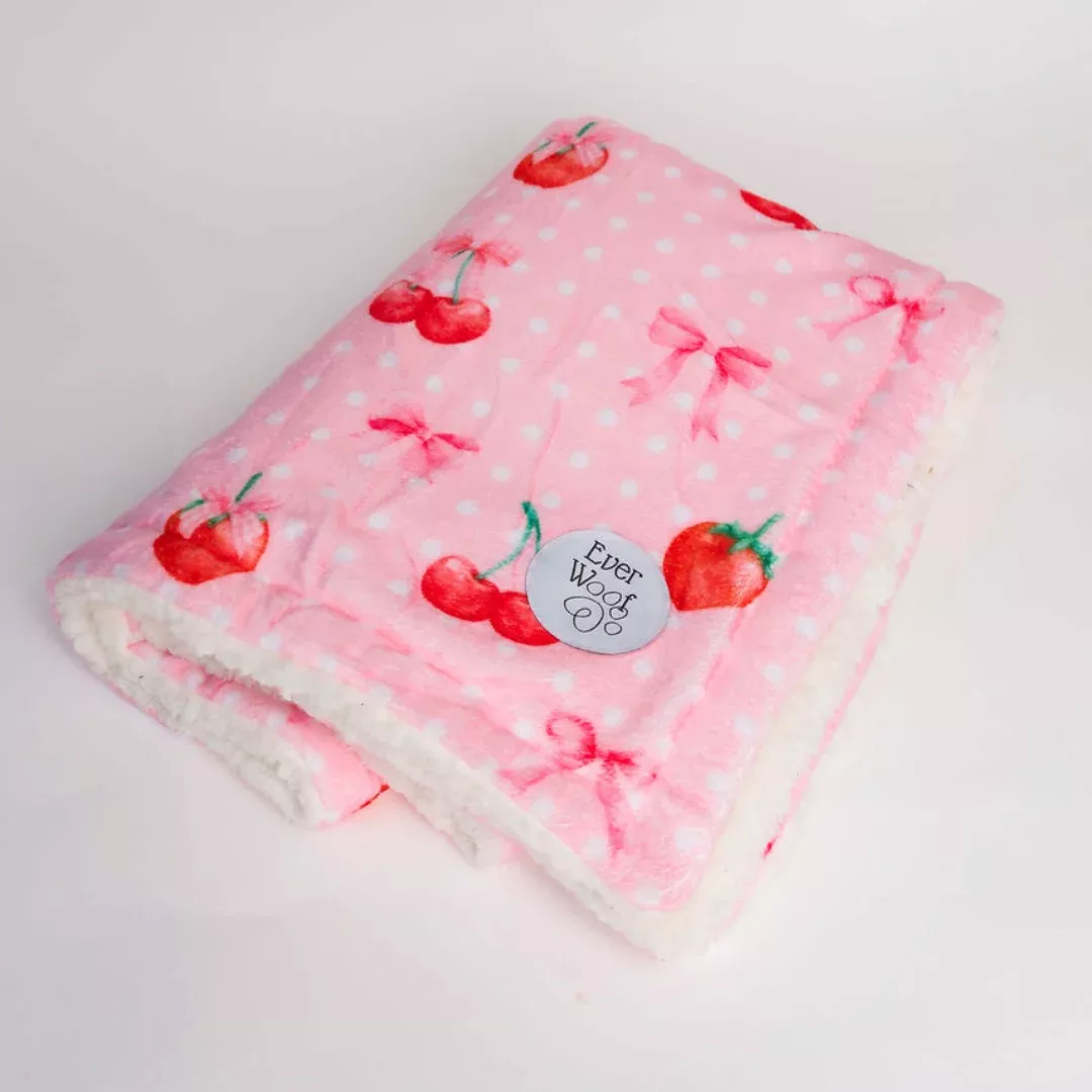 Sweet Cherie Dog Blanket