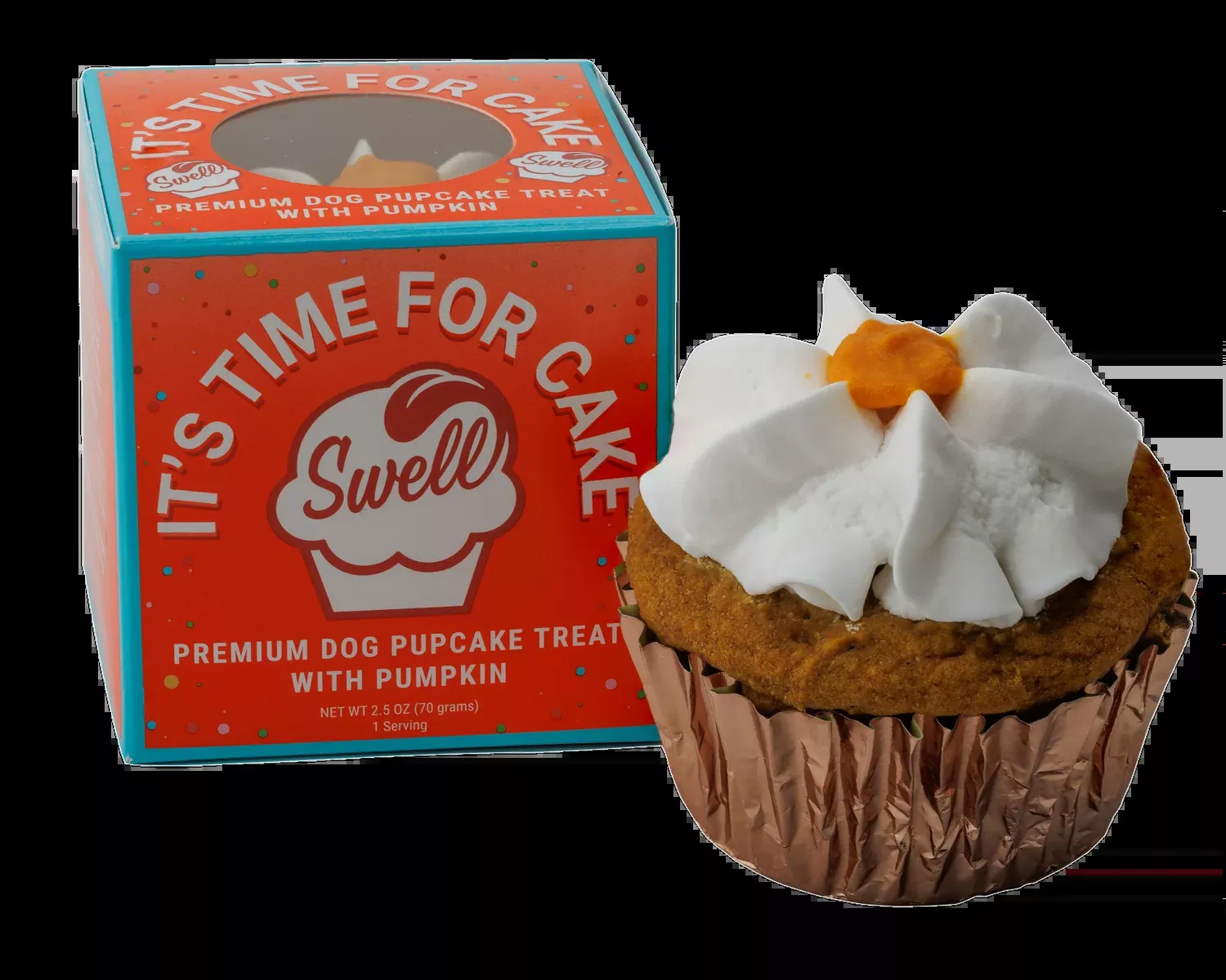 Swell Pumpkin Cupcake