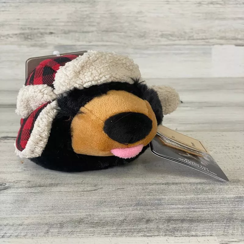 Tall Tails 5 Winter Bear Noggin 2-in-1 Dog Toy