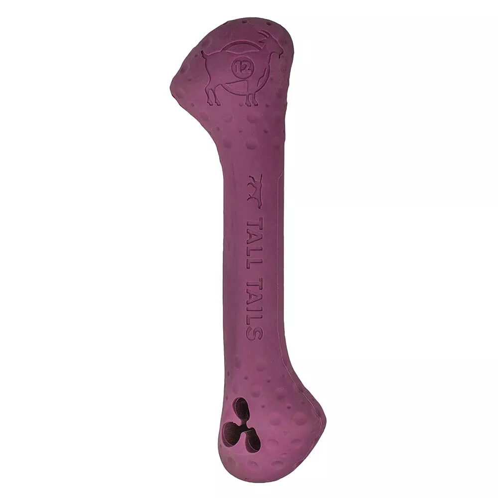 Tall Tails, GOAT Rubber Bone - 12" - Toss Dog Toy